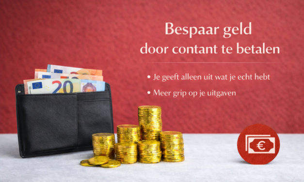 Geld besparen door contant te betalen: zo werkt het