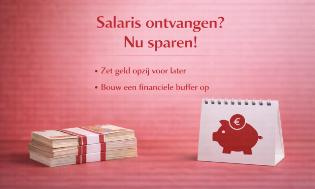 Salaris ontvangen? Nu sparen!
